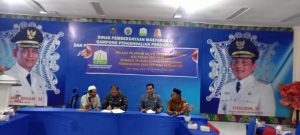 DPMGP4 Provinsi Kerja Sama Dengan DPMGP4 Kabupaten Nagan Raya Lakukan Sosialisasi Pengelolaan SIG