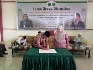 STAIN Meulaboh dan Kanwil Kemenag Aceh Susun Peta Pembangunan dan Pengembangan SDM
