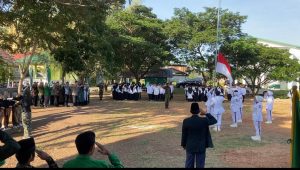 Semarak Milad ke 92, Kader Washliyah dan Mahasiswa gelar upacara