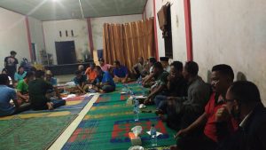 Camat Hadiri Rapat Terkait KPM Dana BLT Desa Tading Niulihi