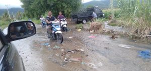 Jalan Menuju Bandara Alas Leuser Aceh Tenggara Rusak Parah
