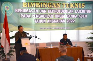 PT Banda Aceh Laksanakan Bimtek Kehumasan dan Keprotokolan Lanjutan