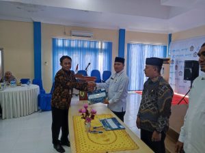 Kepala Kemenag Kota Subulussalam Terima DIPA Tahun 2023