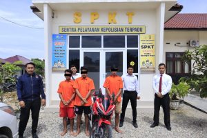 Polisi Tangkap Tiga Orang Komplotan Jambret di Subulussalam