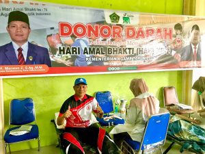 Atasi Kelangkaan Darah, ASN Kemenag Subulussalam Kumpulkan 21 Kantong