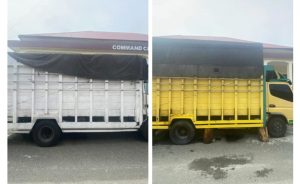 Dua Sopir beserta Truk Pengangkut Getah Pinus Ditahan