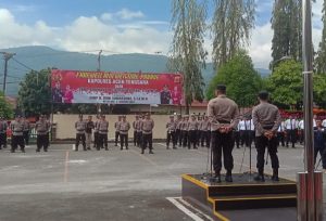 Selamat dan Sukses Sertijab Kapolres Aceh Tenggara di Awal Tahun 2023