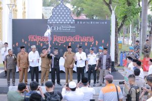Bakri Siddiq Lepas Peserta Kirab Ramadan 1444 H