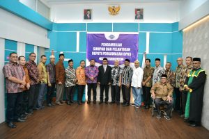 Mewakili Gubernur Aceh Selaku Ketua DKS, Pj Bupati Aceh Besar Lantik Deputi Pengawasan BPKS