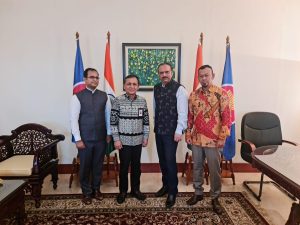 Bangun Kerjasama di Sektor Pariwisata, Duta Besar India Untuk ASEAN Terima Kunjungan Kerja Kepala BPKS dan Deputi Komersial