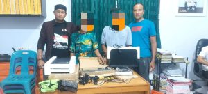 Gasak Gudang Dinas P dan K Aceh Utara, Dua Tersangka Diamankan Polisi