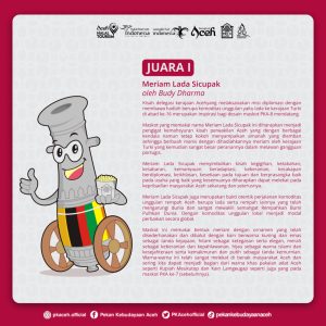 Selamat! Ini Pemenang Sayembara Maskot PKA-8