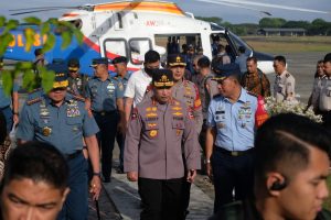 Rangkaian Kunker Presiden RI: Kapolri dan Panglima TNI Tiba di Aceh