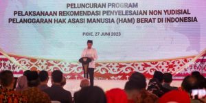 Presiden Jokowi: Pemerintah Memiliki Niat Tulus Selesaikan Kasus Pelanggaran HAM Berat