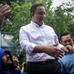 ahy sambut kedatangan anies di markas demokrat 9 169