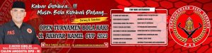 Tournament Bola Kaki Akyar Kamil Cup Segera Akan Digelar