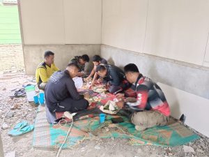 TMMD Reguler Ke-117 Kodim 0108 Agara di Lokasi RTLH Penuh Dengan Kebersamaan
