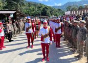 Canda Ria Warga Pakpak Bharat dengan Tim Kirab Api PON XXI Aceh