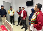 Wakil Ketua Harian PB PON Aceh Besuk Korban Cuaca Buruk di Venue PON