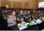 Bahas Asta Cita dan Indonesia Emas, Pangdam IM Hadir di Rapim TNI-Polri 2025