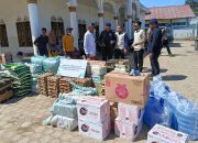 HUT Gegana ke-51, Detasemen Gegana Brimob Aceh Salurkan Bansos untuk Korban Banjir Pidie Jaya
