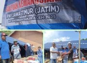 PWI Aceh Salurkan Bantuan Kemanusiaan dari PWI Jatim dan Jurnalis Siaga Bencana PWI Malang Raya