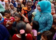 Kak Na Lakukan Peulale Aneuk Miet di Lokasi Pengungsian
