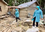 Kak Na Dampingi Ketum TP PKK Pusat Salurkan Bantuan ke Gampong Sah Raja