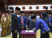 Sekda Aceh Lantik 201 Kepala Sekolah, Ingatkan Tantangan Pendidikan Aceh