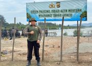 Respons Cepat Arahan Presiden, Gegana Satbrimob Aceh Bersihkan dan Pelihara Mangrove
