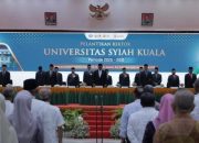 Dua PJU Polda Aceh Hadiri Pelantikan Rektor USK Prof. Mirza Tabrani