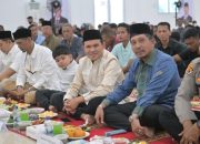 Wagub Aceh Buka Puasa Bersama Korban Bencana di Huntara Pidie Jaya‎