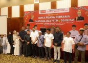 Gubernur Aceh Buka Puasa Bersama dan Santuni Anak Yatim serta Penyandang Disabilitas