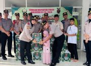 Siswa SIP Angkatan 55 Polda Aceh Salurkan Puluhan Paket Bansos ke Rumah Yatim