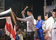 Sekda Aceh Lepas Pawai Takbir Idul Fitri 1447 H di Masjid Raya Baiturrahman