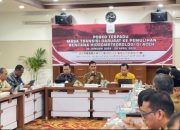 Sekda Aceh Kumpulkan 15 SKPA Tindaklanjuti Hasil Monev TKD 2026