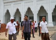 Mualem Bangun Masjid dari Dana Pribadi di Kampung Halaman, Kini Hampir Rampung