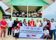 Sentuh Hati Warga, NGO Malaysia Salurkan Bantuan ke Dayah dan Korban Terdampak di Aceh