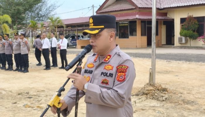 Kapolres Aceh Tamiang Ajak Buruh Jaga Keamanan dan Sampaikan Aspirasi dengan Santun