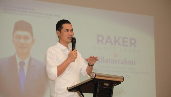 Sekda Aceh Buka Raker Kagama, Tekankan Peran Alumni dalam Pembangunan Daerah
