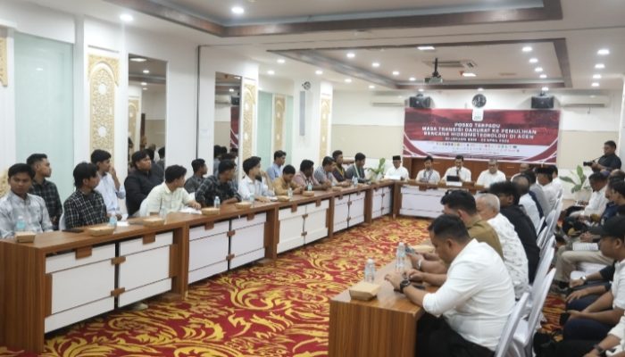 Adakan FGD, Pemerintah Aceh Diskusi Terbuka dengan OKP dan Ormawa Terkait JKA