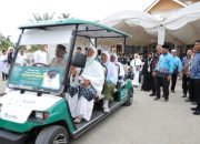 Bank Aceh Serahkan Buggy Car untuk Permudah Mobilisasi Jamaah di Asrama Haji Embarkasi Aceh
