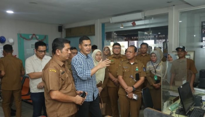 Sidak RSUD Kota Langsa, Sekda Nasir: Bangun Komunikasi dan Edukasi Pasien