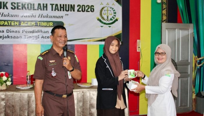 Jaksa Masuk Sekolah di Aceh Timur Berlangsung Seru, Siswa Antusias Bahas Bullying hingga Judi Online