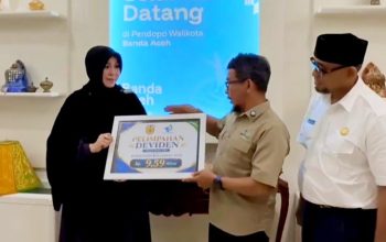 Dividen Perumdam Tirta Daroy Naik, Pemko Banda Aceh Raup PAD Lebih Besar dari Laba 2025