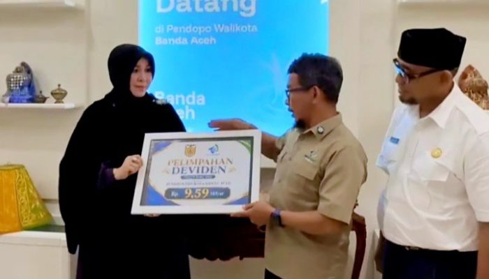 Dividen Perumdam Tirta Daroy Naik, Pemko Banda Aceh Raup PAD Lebih Besar dari Laba 2025