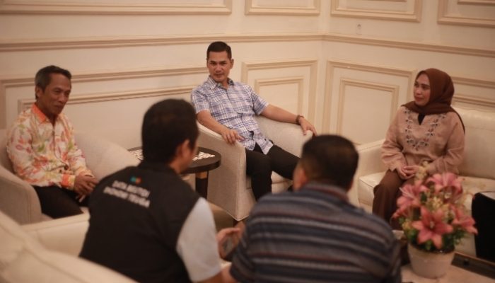 Sekda Aceh Terima Tim Pendataan Sensus Ekonomi 2026 di Kediaman Resmi
