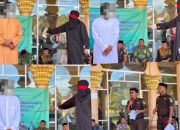 Eksekusi Cambuk Digelar di Masjid Agung Tapaktuan, 8 Terpidana Jalani Uqubat, 5 Lainnya Berhalangan