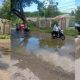 Drainase Tersumbat dan Pohon Membahayakan, Jalan Lingkar UIN Ar-Raniry Tergenang Berbulan-bulan