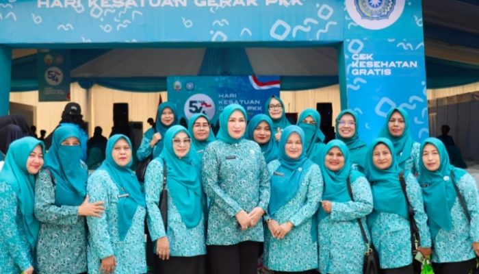 Ketua TP PKK Aceh Hadiri Pembukaan HKG PKK Nasional ke-54 dan HUT Dekranas ke-46